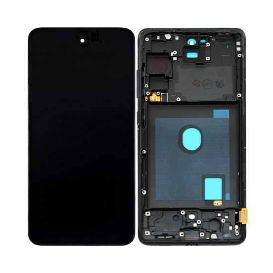 Touch+Display+Frame Samsung Galaxy S20 FE 4G/5G 2020/G780/G781 Preto